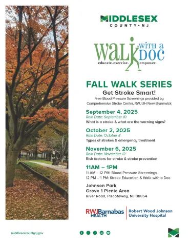Walk with a Doc - Sept, Oct, & Nov 2025