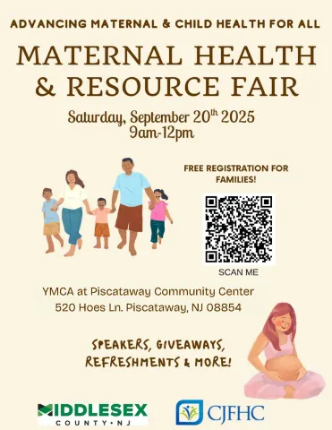 Maternal Health & Resources Fair flier