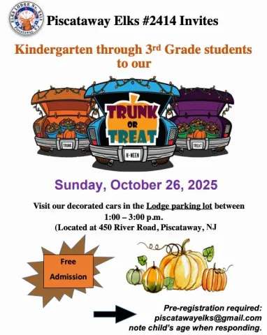 Piscataway Elks Trunk-or-Treat