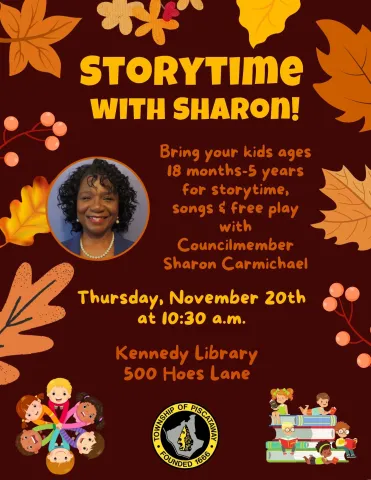 Storytime with Sharon November 2025