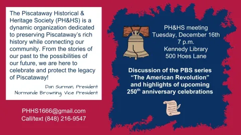 PH&HS meeting December 2025