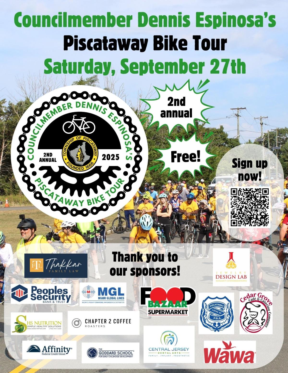 2nd Annual Bike Tour (with sponsors)